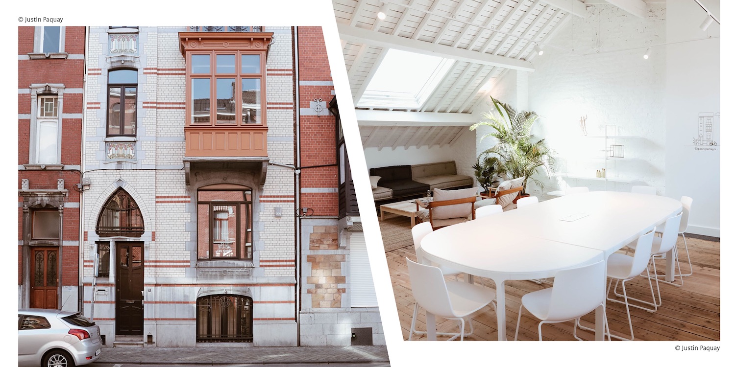 Discover the co-working space Chez Edmond in Liège – Convention Bureau Liège-Spa-Businessland